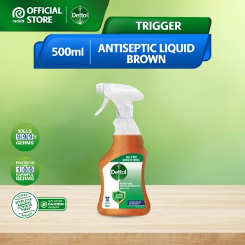 Dettol Antiseptic Brown Liquid Trigger 500ml