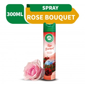Air Wick Freshener Aerosol 4 in 1 Rose Bouquet 300ml