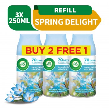 Air Wick Pure Freshmatic Refill Spring Delight Value Pack (250ml x 3)