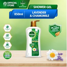 Dettol Activ Botany Shower Gel Body Wash 850ml Lavender & Chamomile