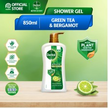 Dettol Activ Botany Shower Gel Body Wash 850ml Green Tea & Bergamot 