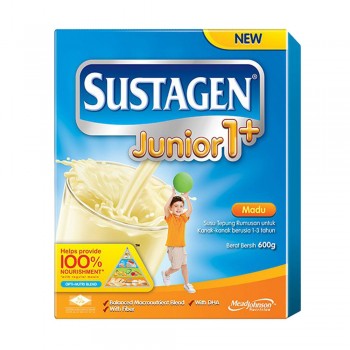 [Pre-order] Sustagen Junior 1 Plus Honey Milk Powder 600g