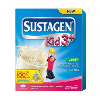 [Pre-order] Sustagen Kid 3 Plus Vanila Milk Powder 600g