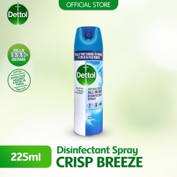 Dettol Disinfectant Spray 225ml Crisp Breeze 