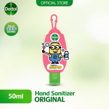 Dettol Hand Sanitiser Ori 50ml Minion Bag Tag Edition - Bubble