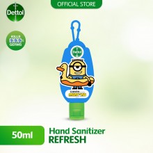 Dettol Hand Sanitiser Ori 50ml Minion Bag Tag Edition - Float