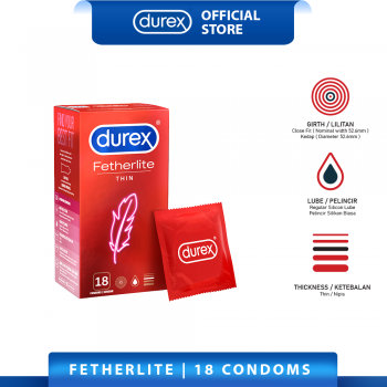 Durex Fetherlite Condoms 18s