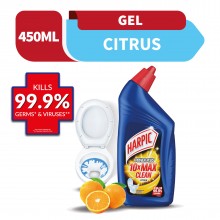Harpic All-In-One Power Plus Toilet Cleaner Citrus 450ml
