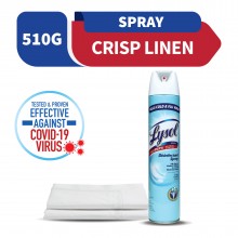 Lysol Disinfectant Spray Crisp Linen Scent 510g