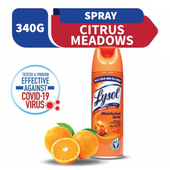 Lysol Disinfectant Spray Citrus Meadow 340g