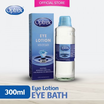 Optrex Eye Lotion With Eye Bath 300ML