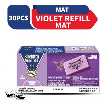 Shieldtox Violet Mat Refill 30 pieces
