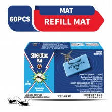Shieldtox Blue Mat Refill 60 pieces