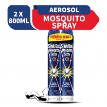 Shieldtox Mosquito Spray Aerosol Twin Pack (800ml x 2)