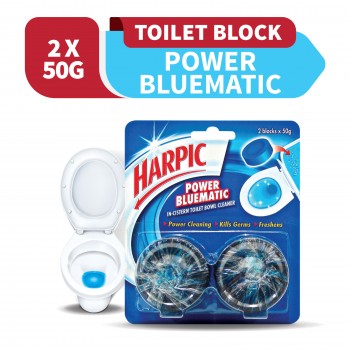 Harpic Bluematic Value Pack 50g x 2