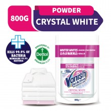 Vanish Fabric Crystal White Stain Remover Powder Doy 800g