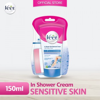 Veet In Shower Hair Removal Sensitive Skin 150ML