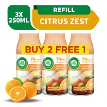 Air Wick Life Scents Freshmatic Citrus Refill 250ml 2+1 (Value Pack)