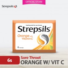 Strepsils Orange with Vitamin C 6s